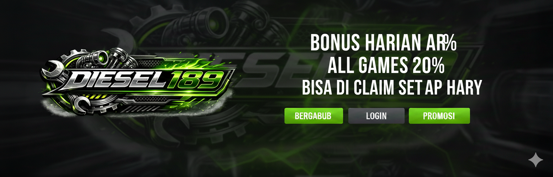 BONUS HARIAN 20% SLOT GAMES